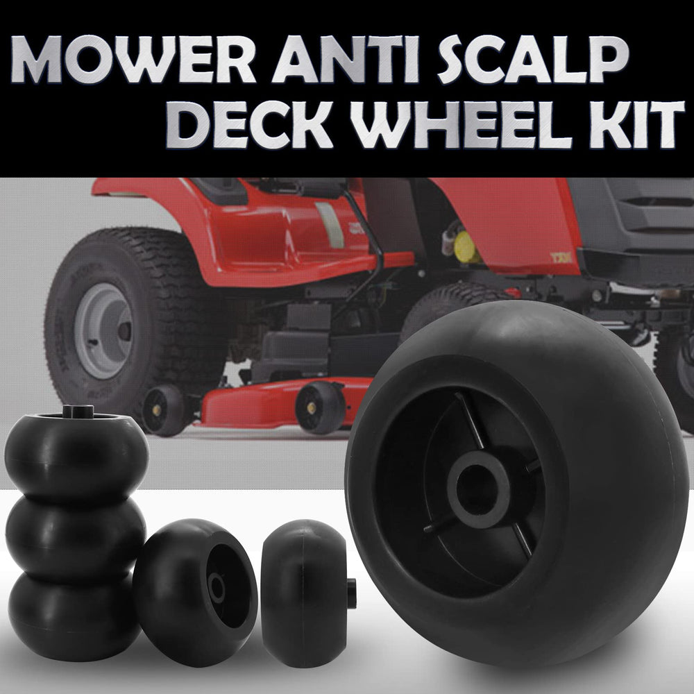 kipa wheels mounted on deck demonstrating direct-fit replacement benefit