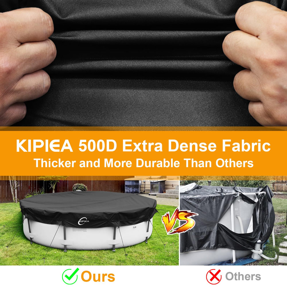 Kipiea anti-slip straps with tent stakes installed for extra windproofing