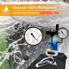 Kipiea buckle and drawstring lock ensuring windproof stability