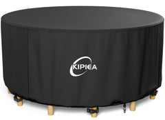 Kipiea front packaging showing cover and size, protects furniture outdoors
