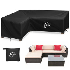 Kipiea front view of left-facing sectional cover showing full protection