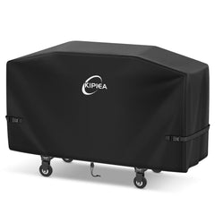 Kipiea front view on 36-inch griddle protecting grill from dirt