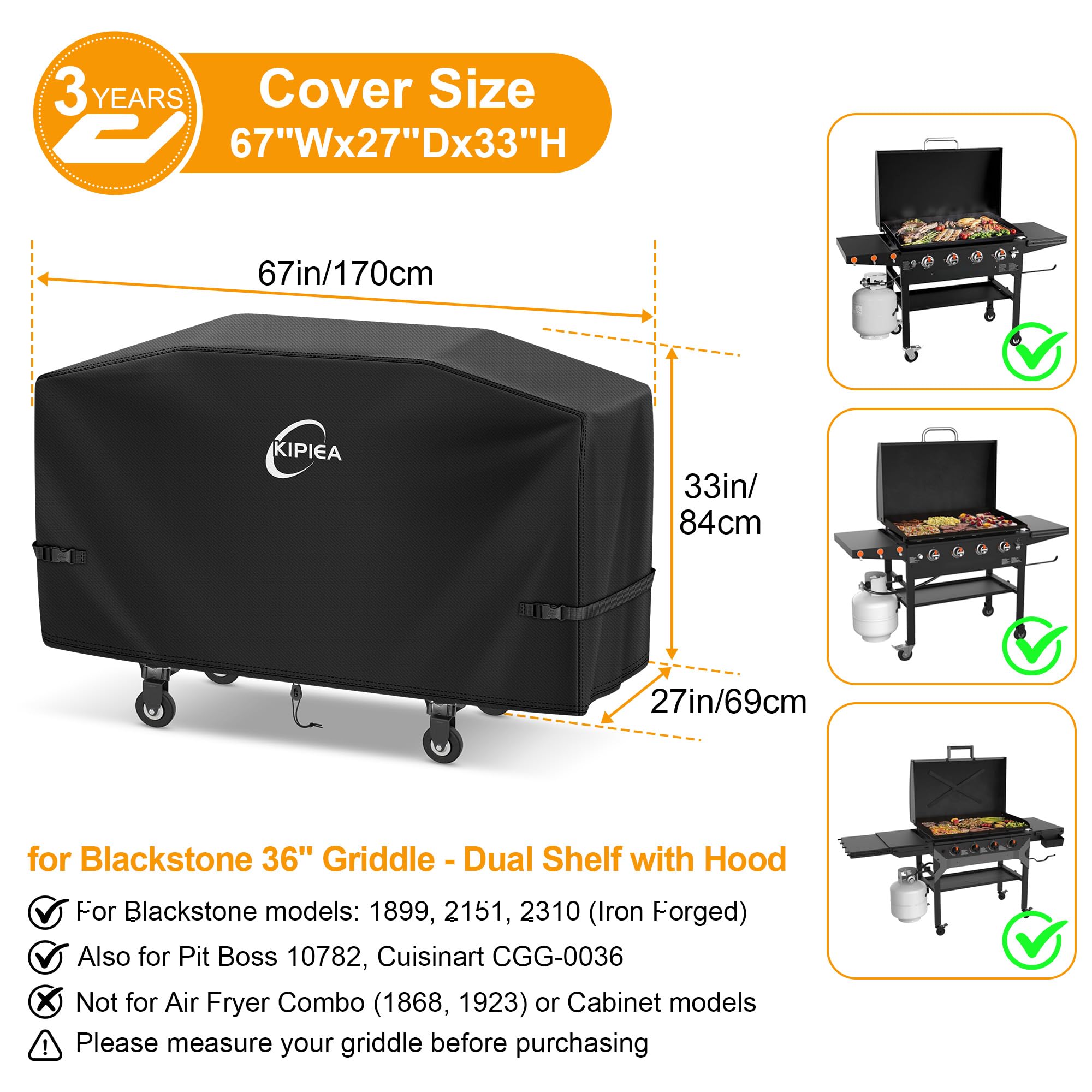 Kipiea side profile showing fit over hood and side shelves benefit