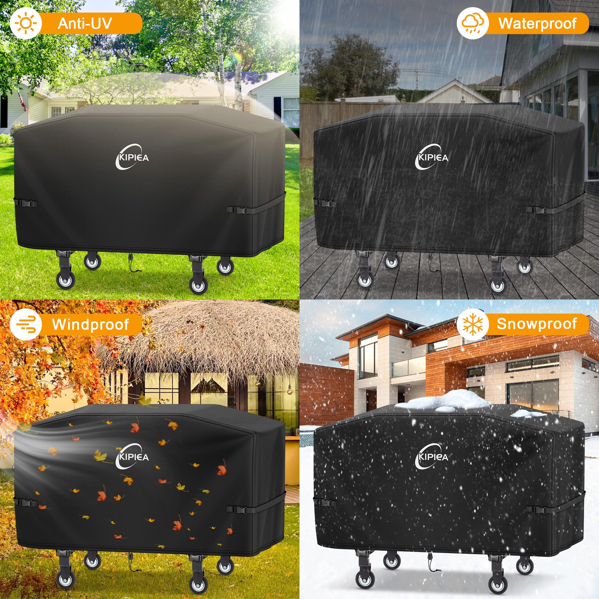 Kipiea in backyard lifestyle scene illustrating outdoor protection