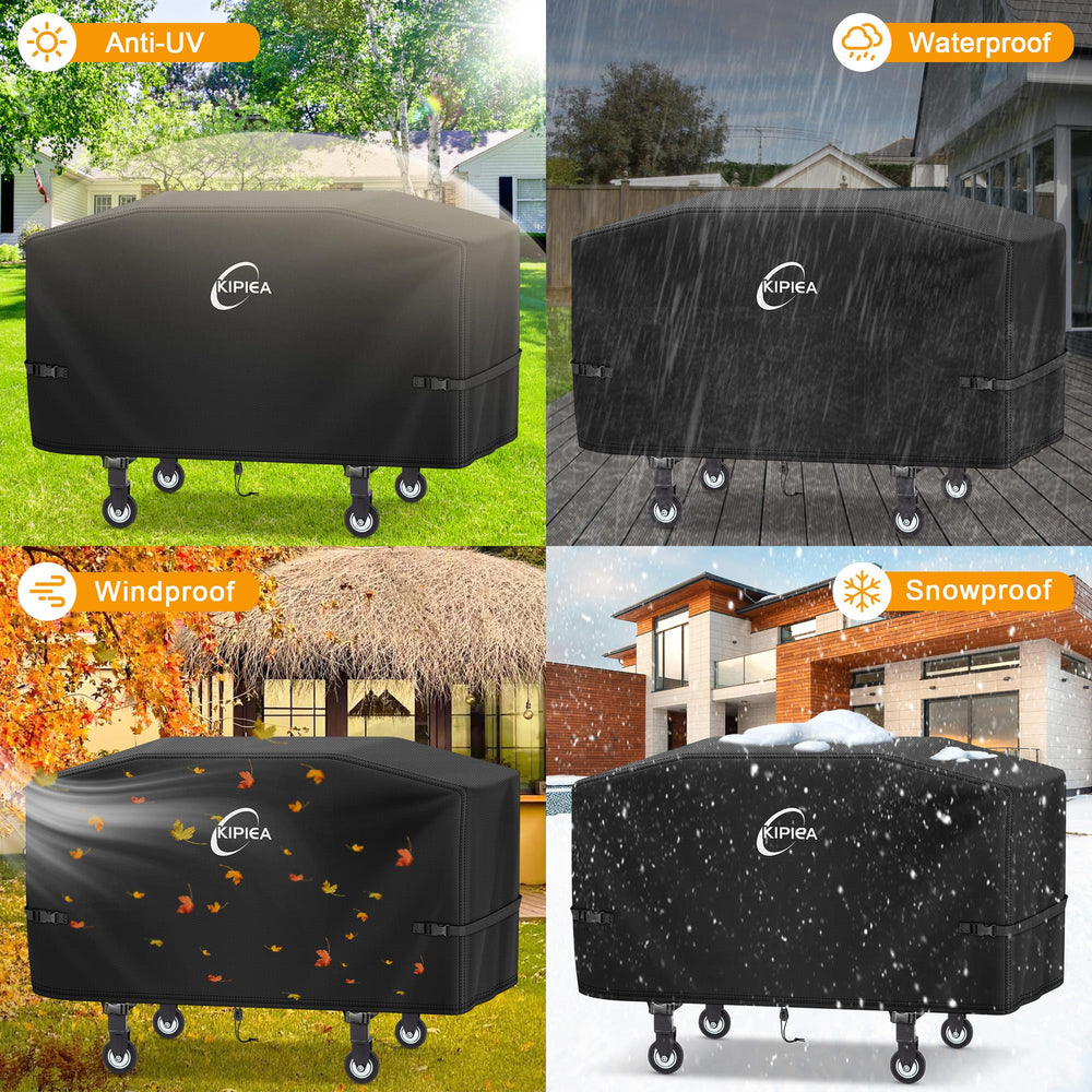 Kipiea in backyard lifestyle scene illustrating outdoor protection