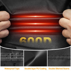 Kipiea sealed seams detail demonstrating waterproof protection