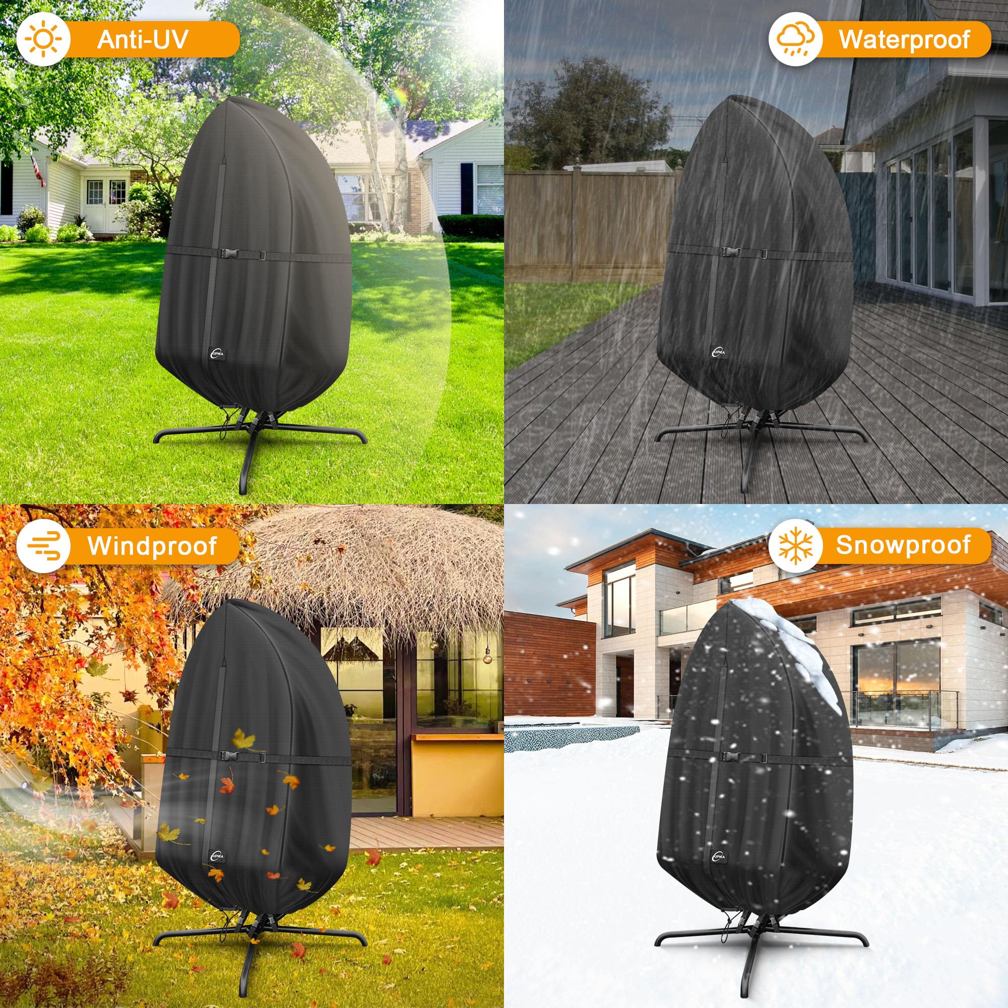 Kipiea rain beading on coating showing water repellency performance