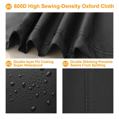 Kipiea zipper and buckle detail for secure closure and wind resistance