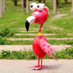 Kircust flamingo side silhouette highlighting slender shape and stance benefit