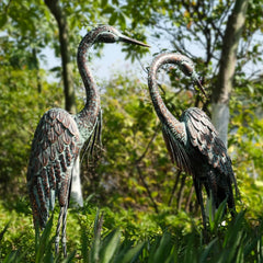 Kircust close-up of textured metal and hand-painted patina for realism