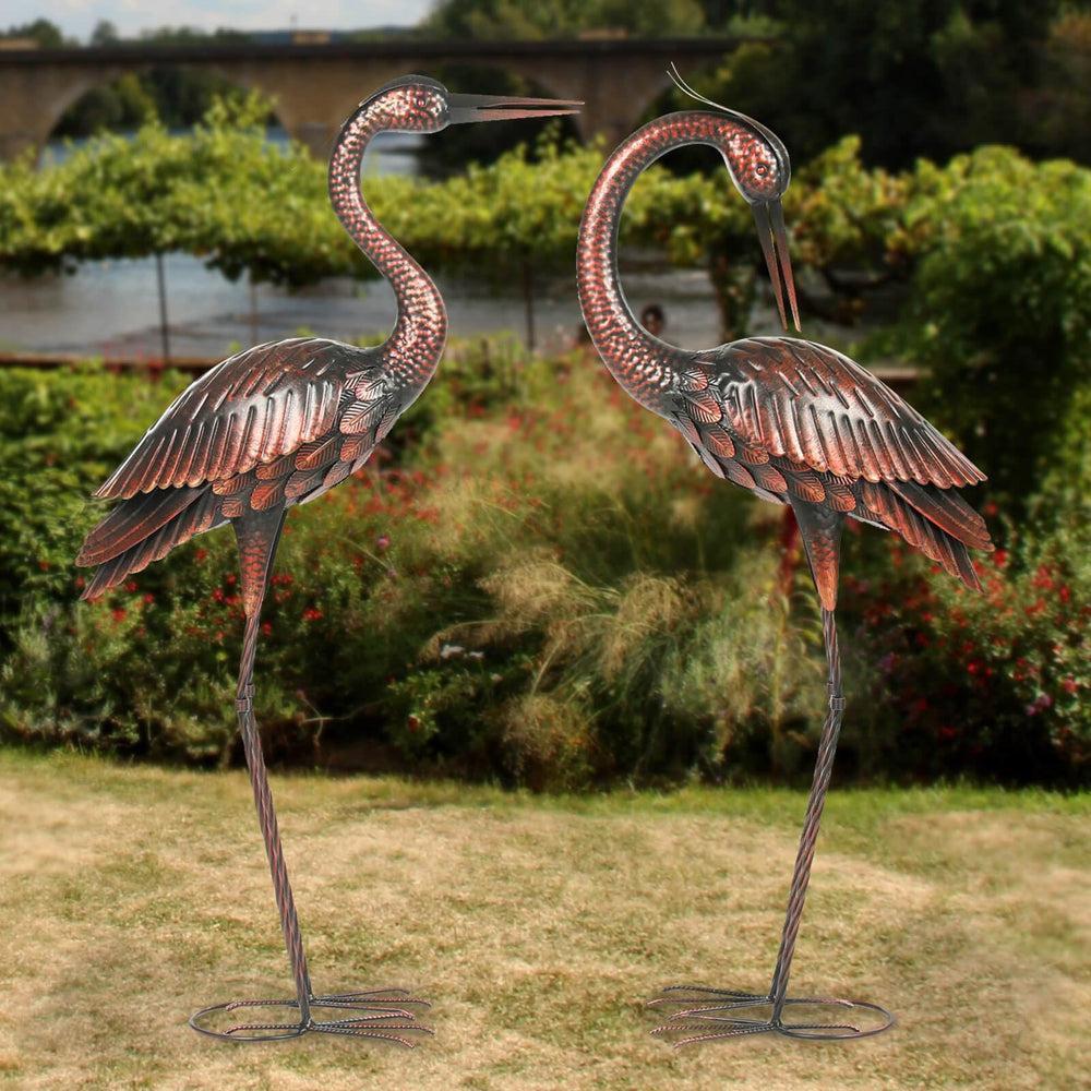 Kircust heron hand-painted finish closeup showing handcrafted visual depth