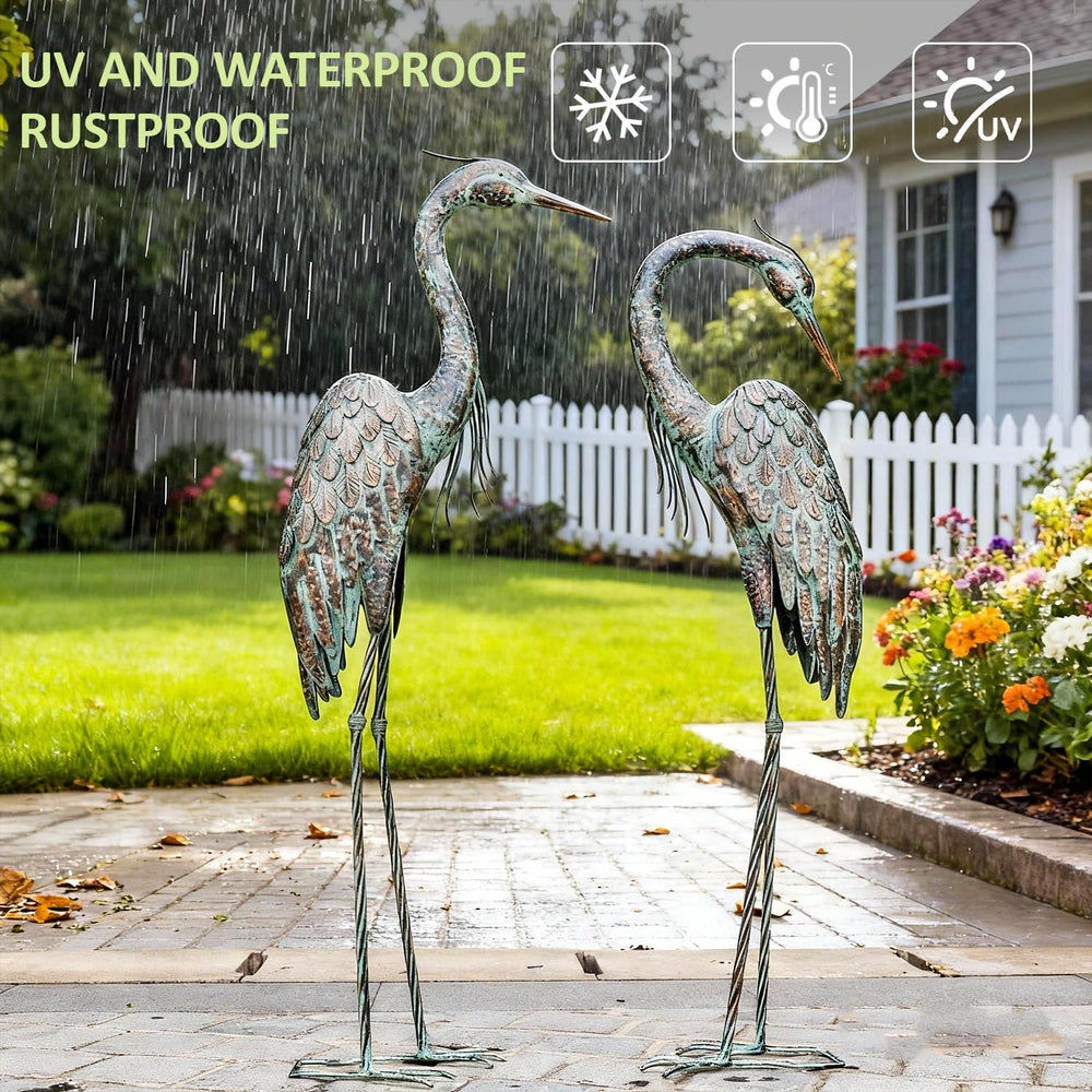Kircust preening pose adding dynamic interest to outdoor displays