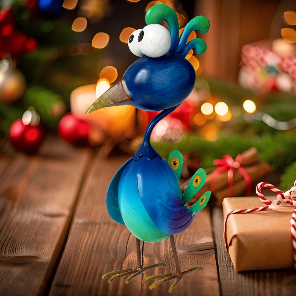 Kircust peacock packaging and label illustrating ready-to-gift presentation