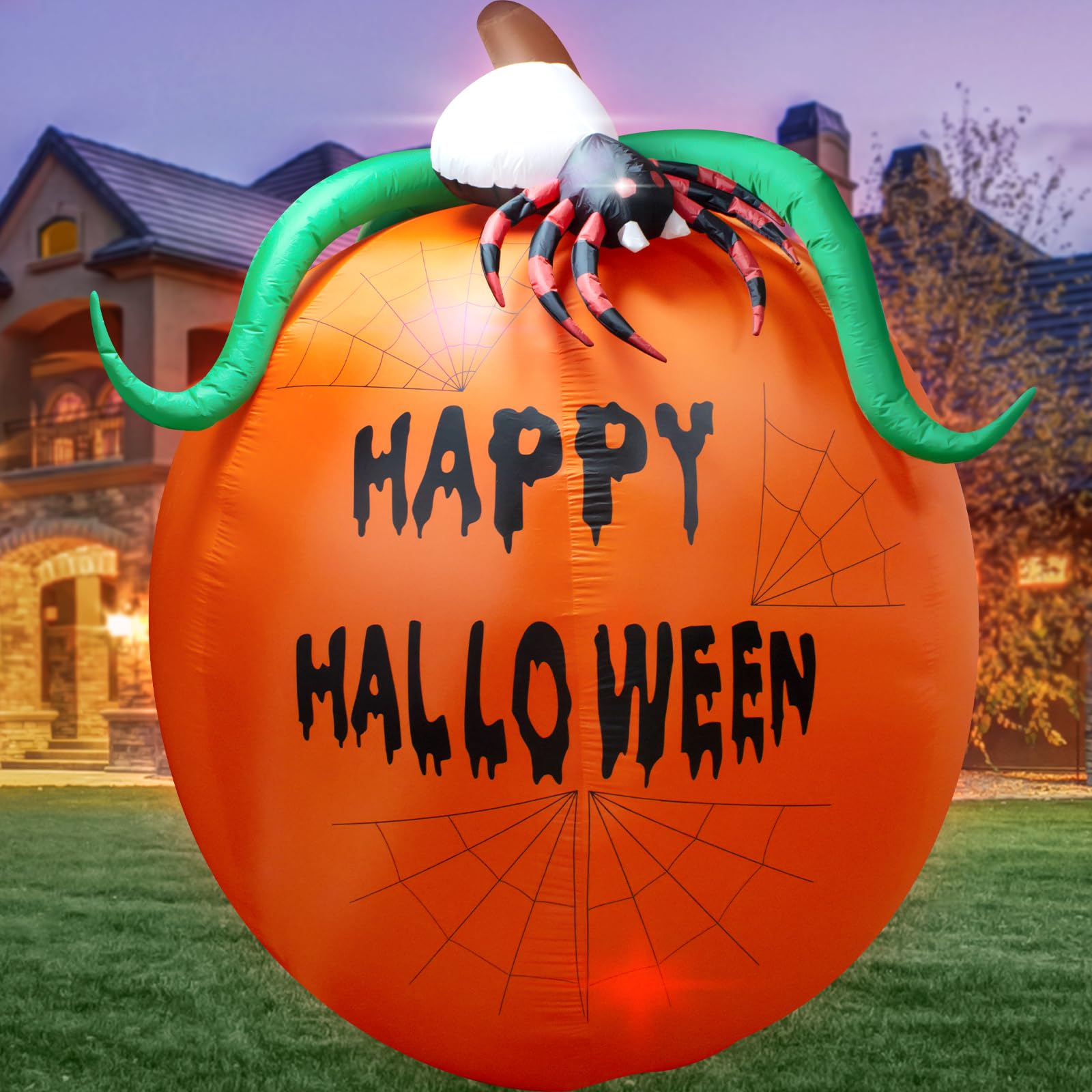 KITBONIS front view pumpkin showing bold shape and immediate curb appeal