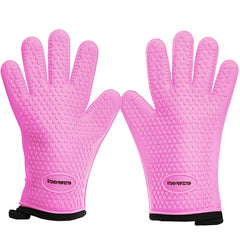 Kitchen Perfection front packaging showing mitt pair and bonuses for immediate use