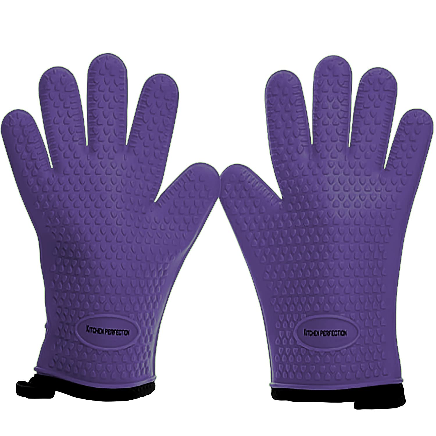Kitchen Perfection front view of XL gloves showing full 12-inch protection and design