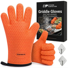Kitchen Perfection front view of gloves showing full protection and ready-to-use benefit