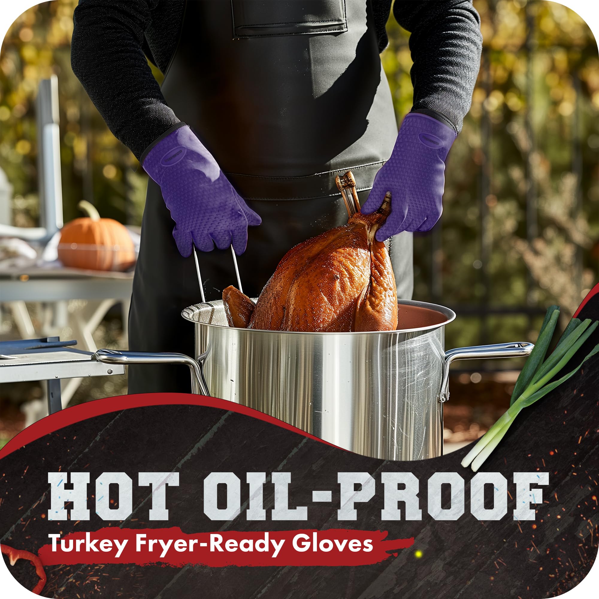 Kitchen Perfection gripping tongs with textured silicone showing secure handling benefit