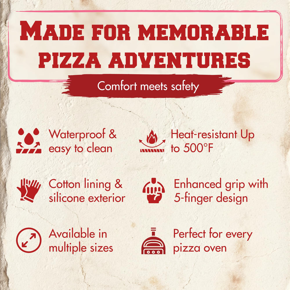 Kitchen Perfection gripping a hot pizza stone showing secure, confident hold