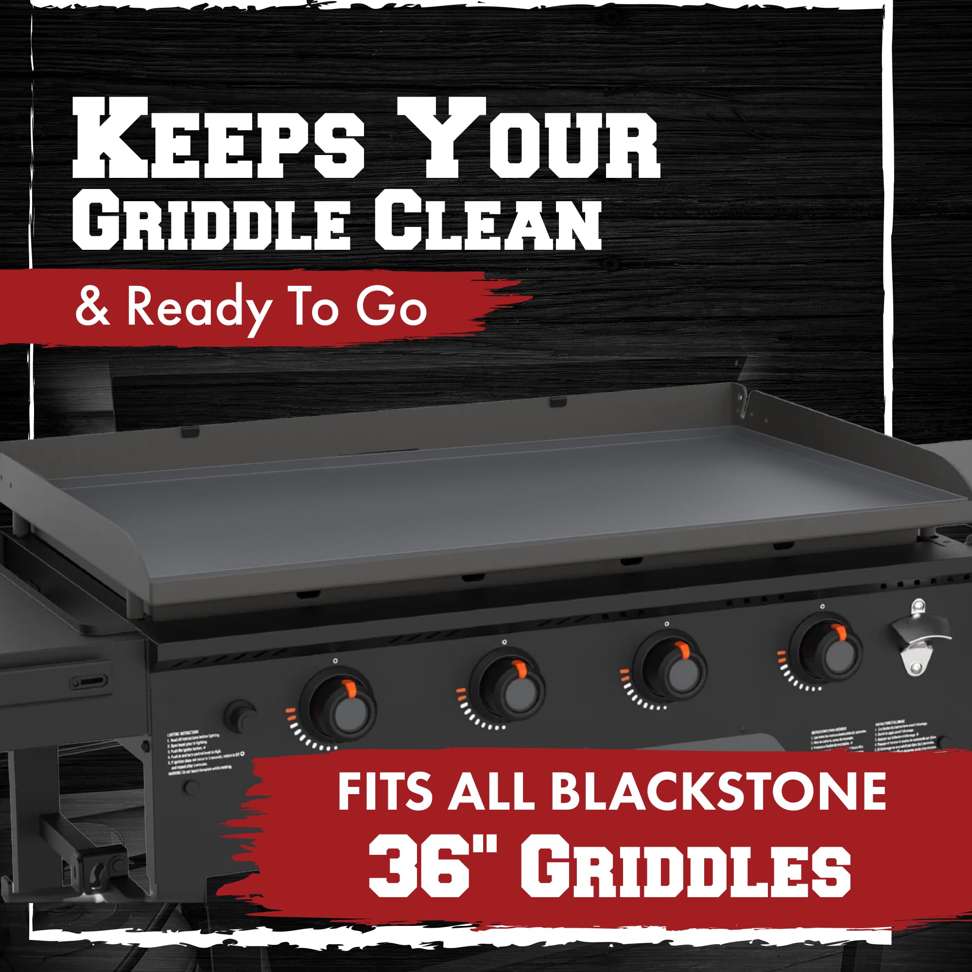 Kitchen Perfection heat-resistance demo on hot griddle enabling immediate cover