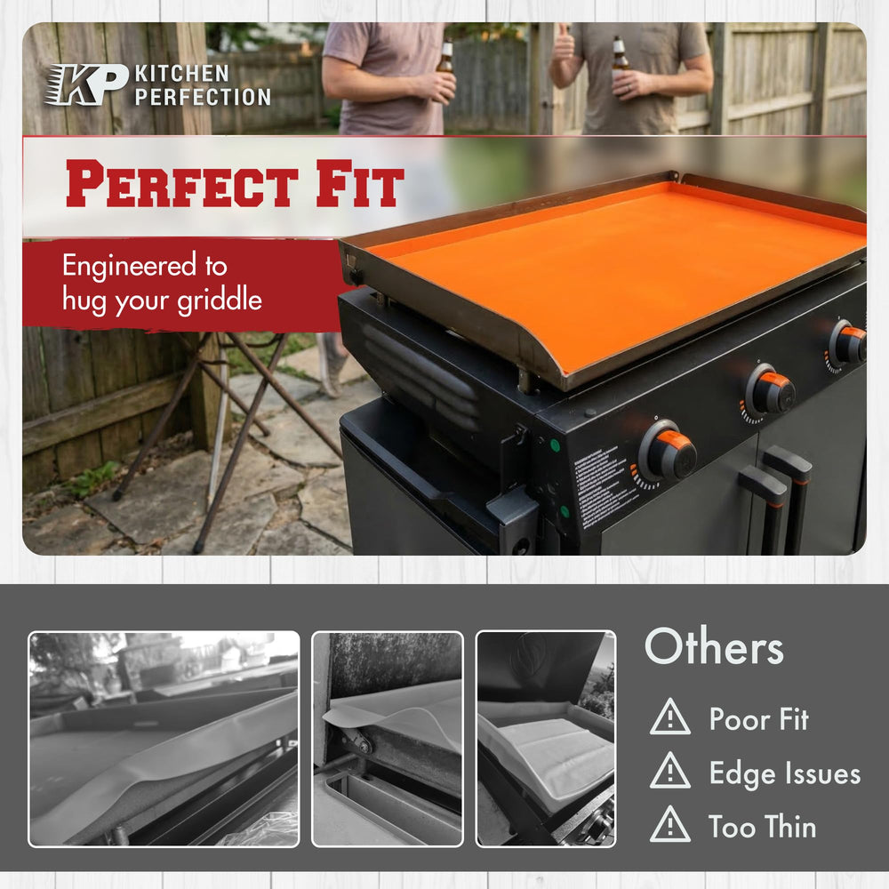 Kitchen Perfection product label and lifetime warranty card included