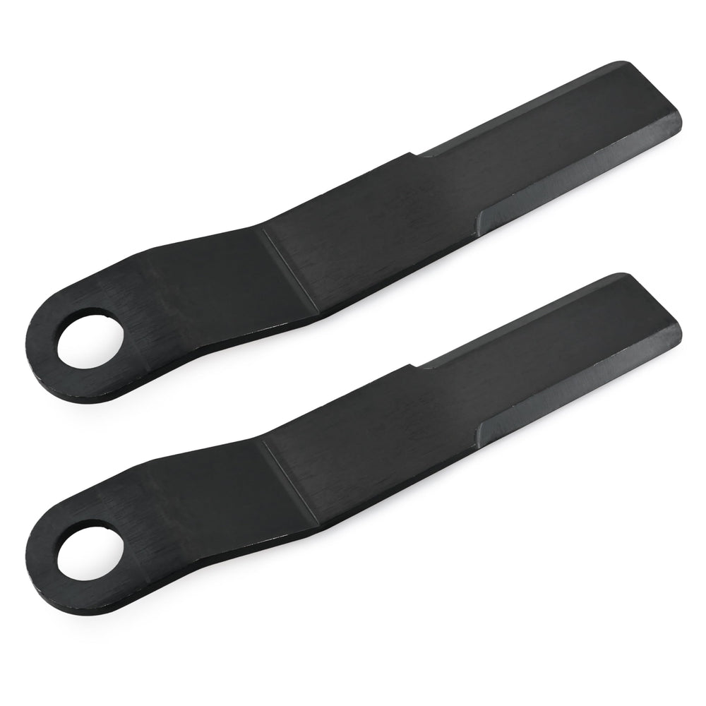 KITONLA front view of two replacement blades showing profile and fit benefits