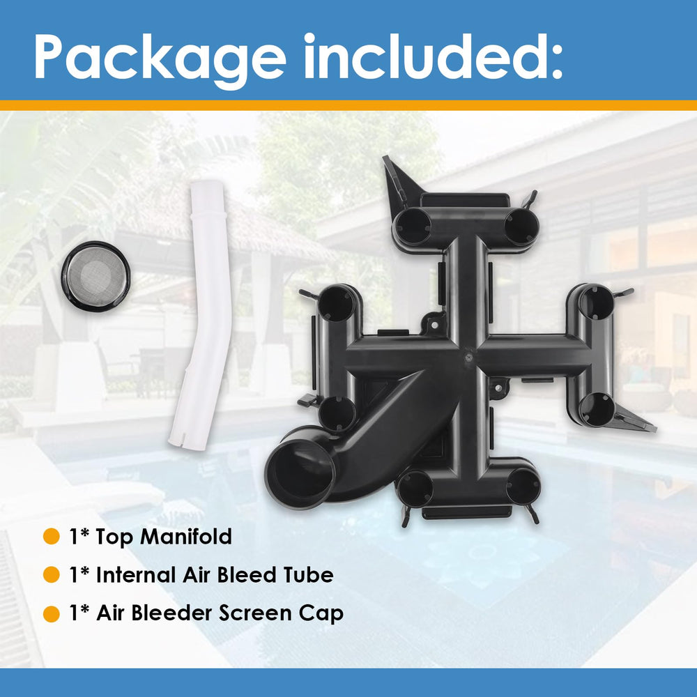 KITONLA side profile of PVC manifold highlighting reinforced, impact-resistant structure