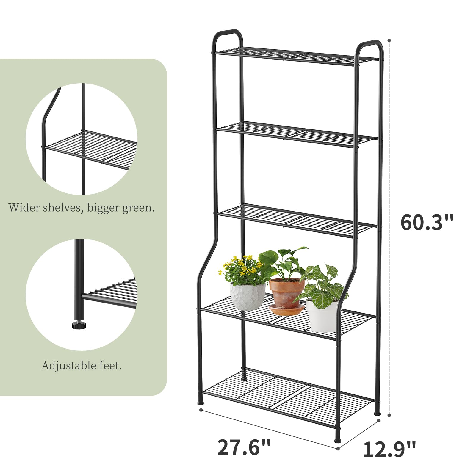 Kitsanery on a balcony lifestyle display adding vertical greenery