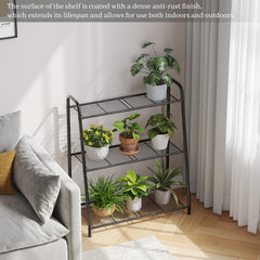 Kitsanery bottom tier holding heavy pots to show strong load-bearing