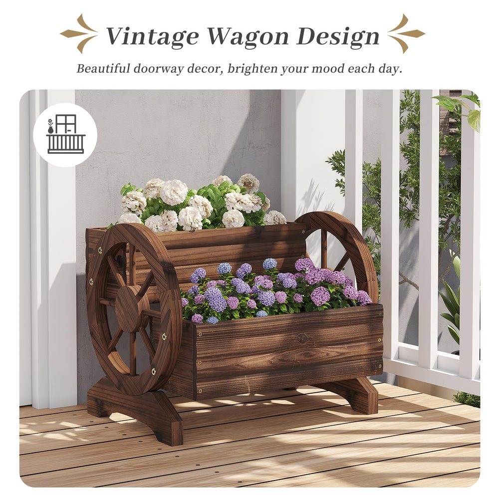 Kitsanery lifestyle scene on patio showcasing decorative garden styling