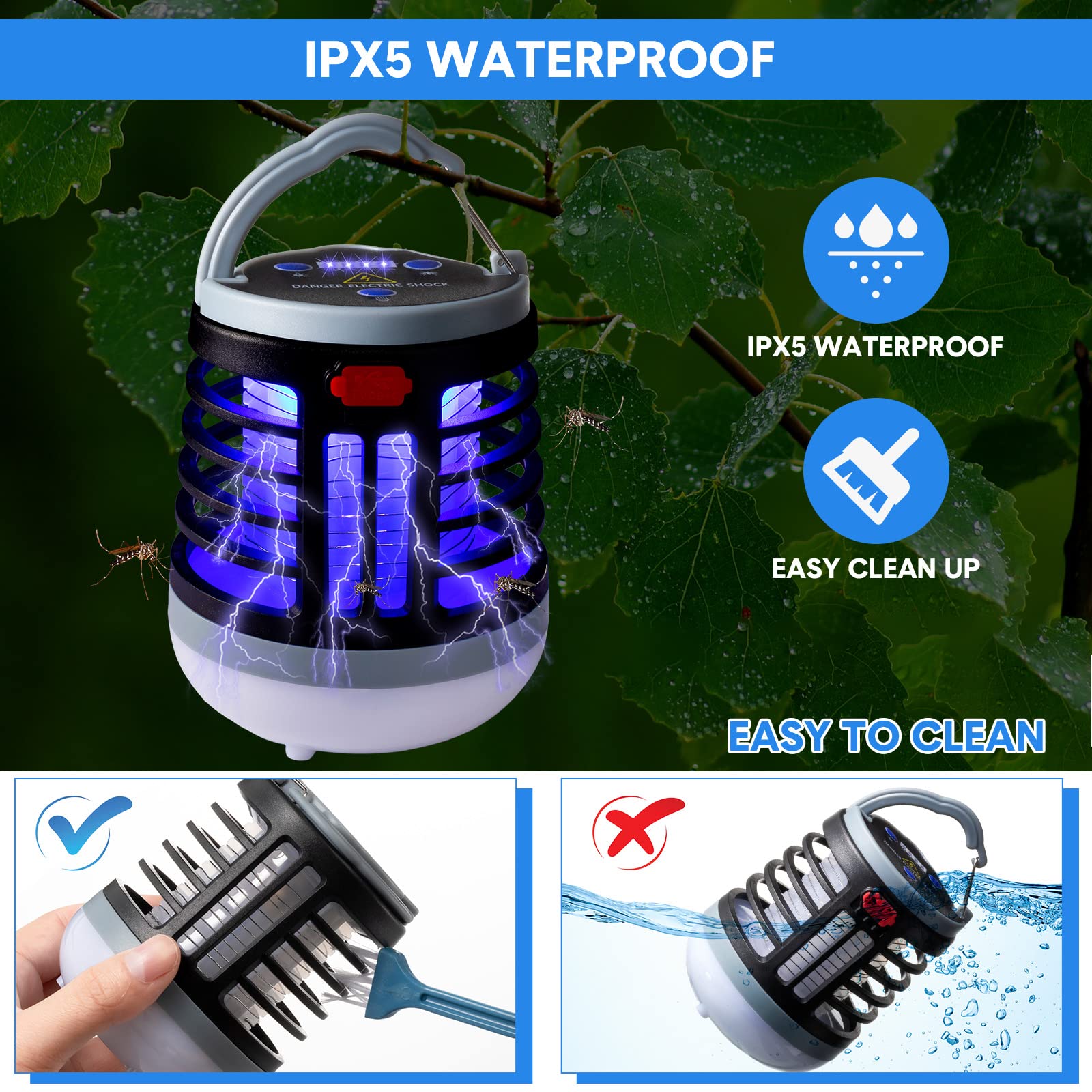 kittmip brush cleaning grid for easy maintenance and long life