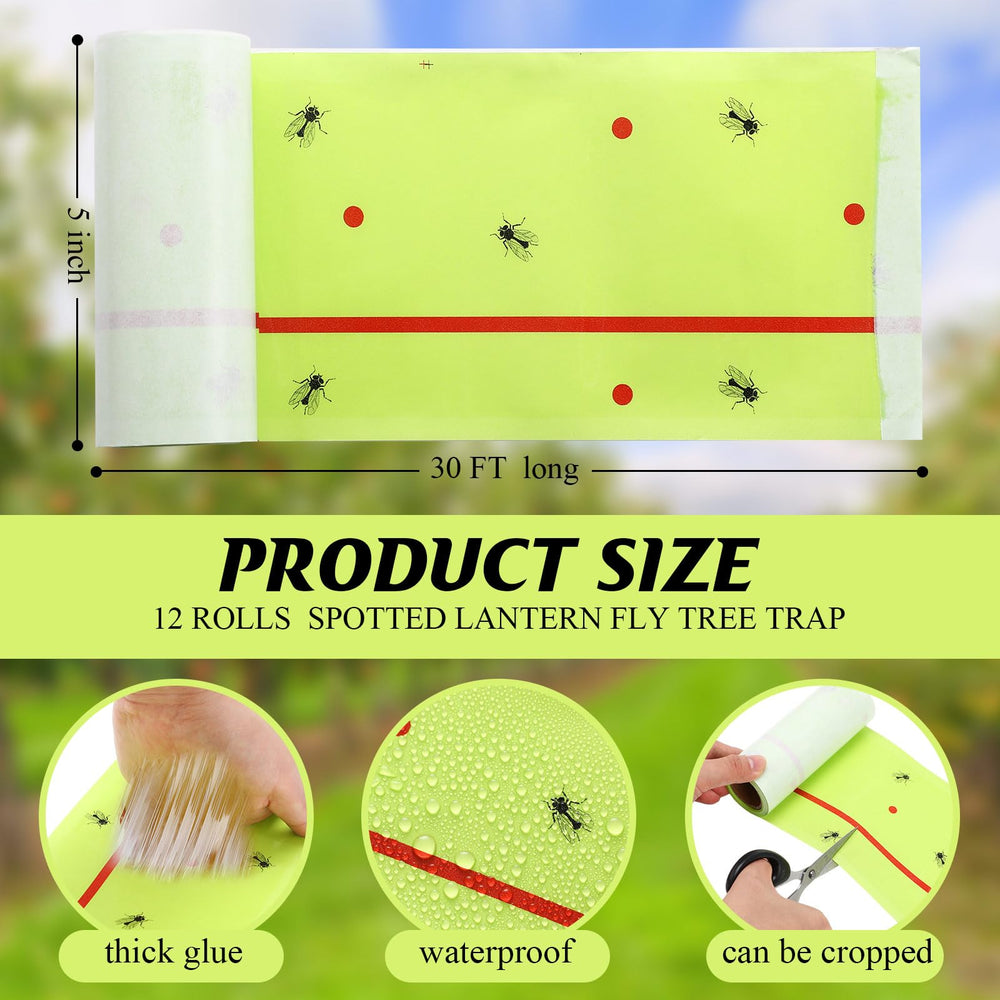 Kittmip close-up of sticky adhesive texture, maximizes insect capture