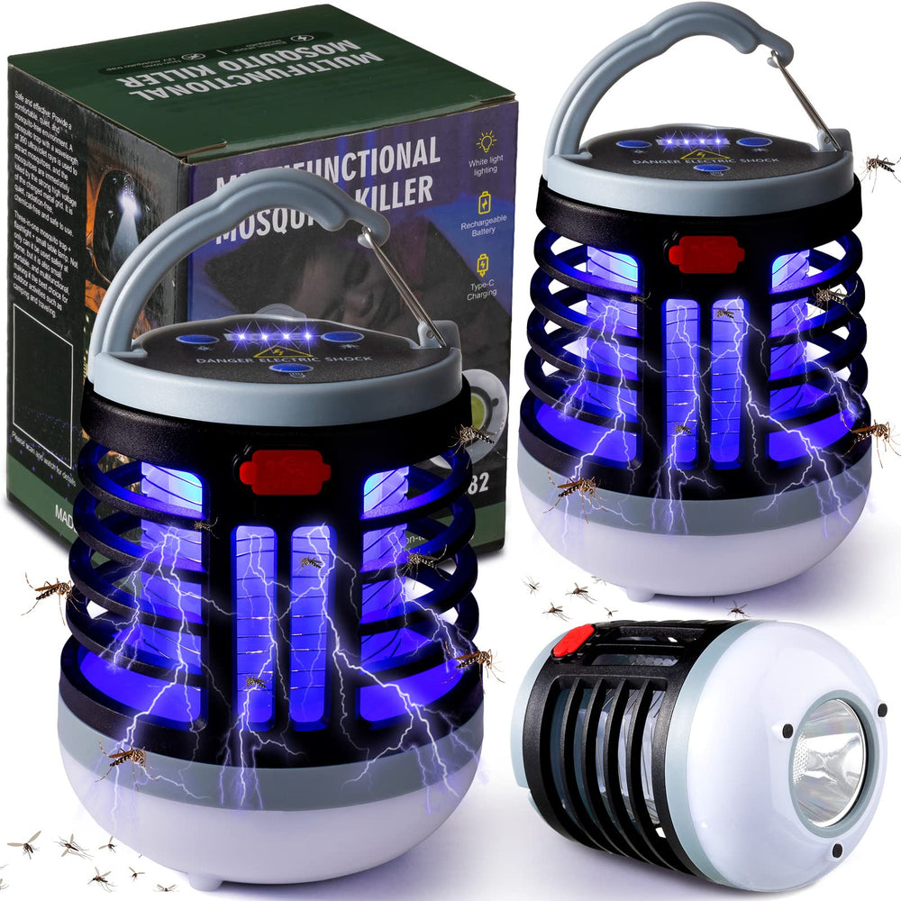 kittmip front view showing compact lantern and two-pack convenience