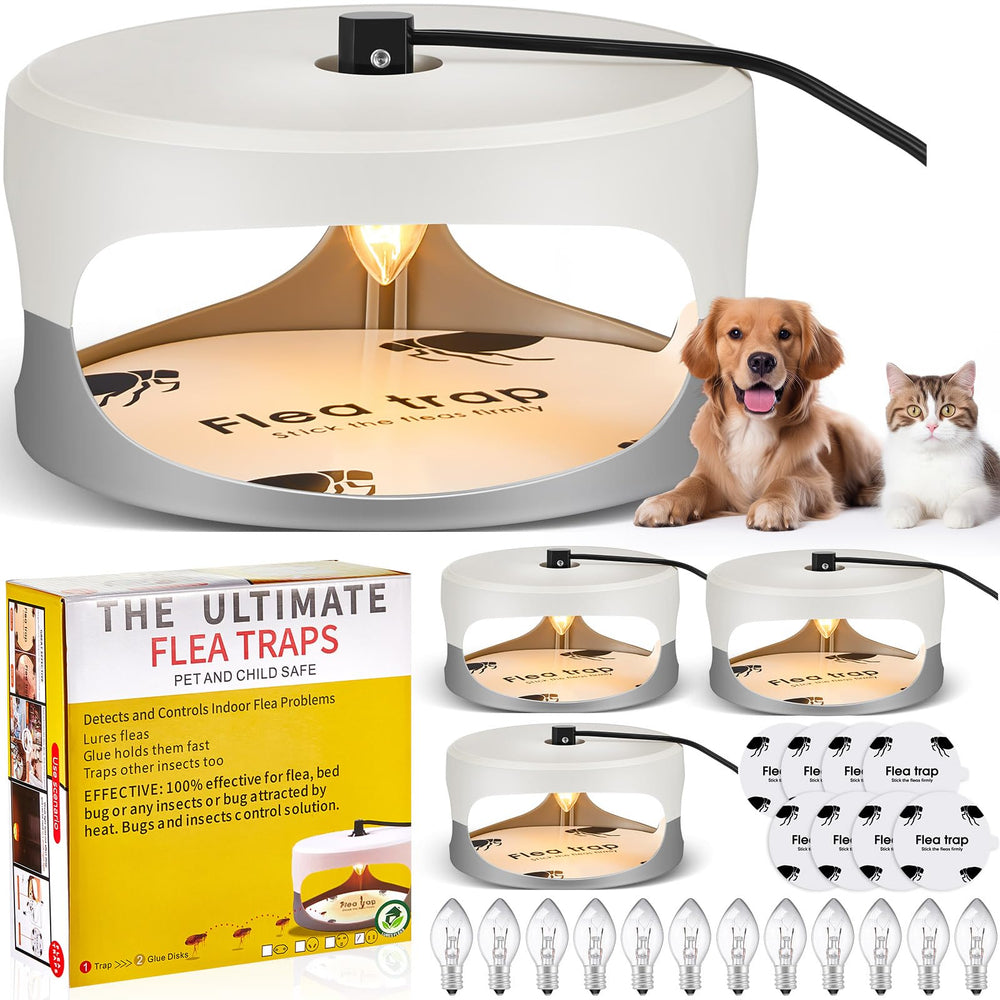 Kittmip front view showing four traps for multi-room coverage