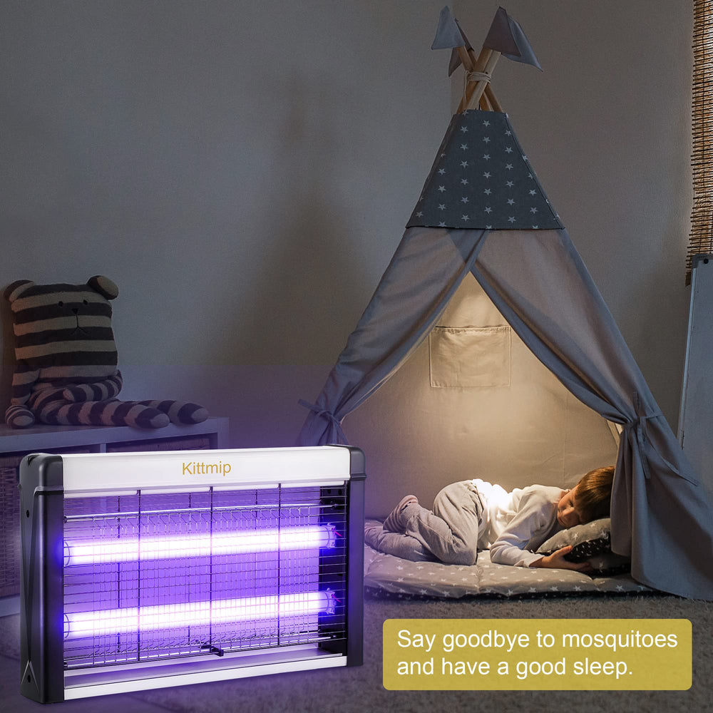 Kittmip in-use living room scene demonstrating discreet indoor pest reduction