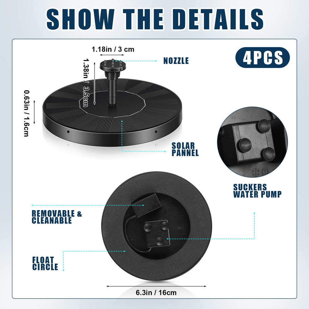 Kittmip nozzle closeup with six interchangeable tips offering spray variety