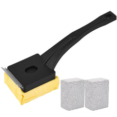 Kitwanda front packaging showing bristle-free grill brush and accessories for safer cleaning