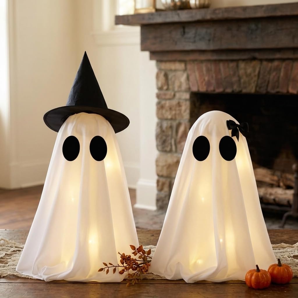 KIWDY ghost next to ruler showing 21.5 and 16 inch size clarity
