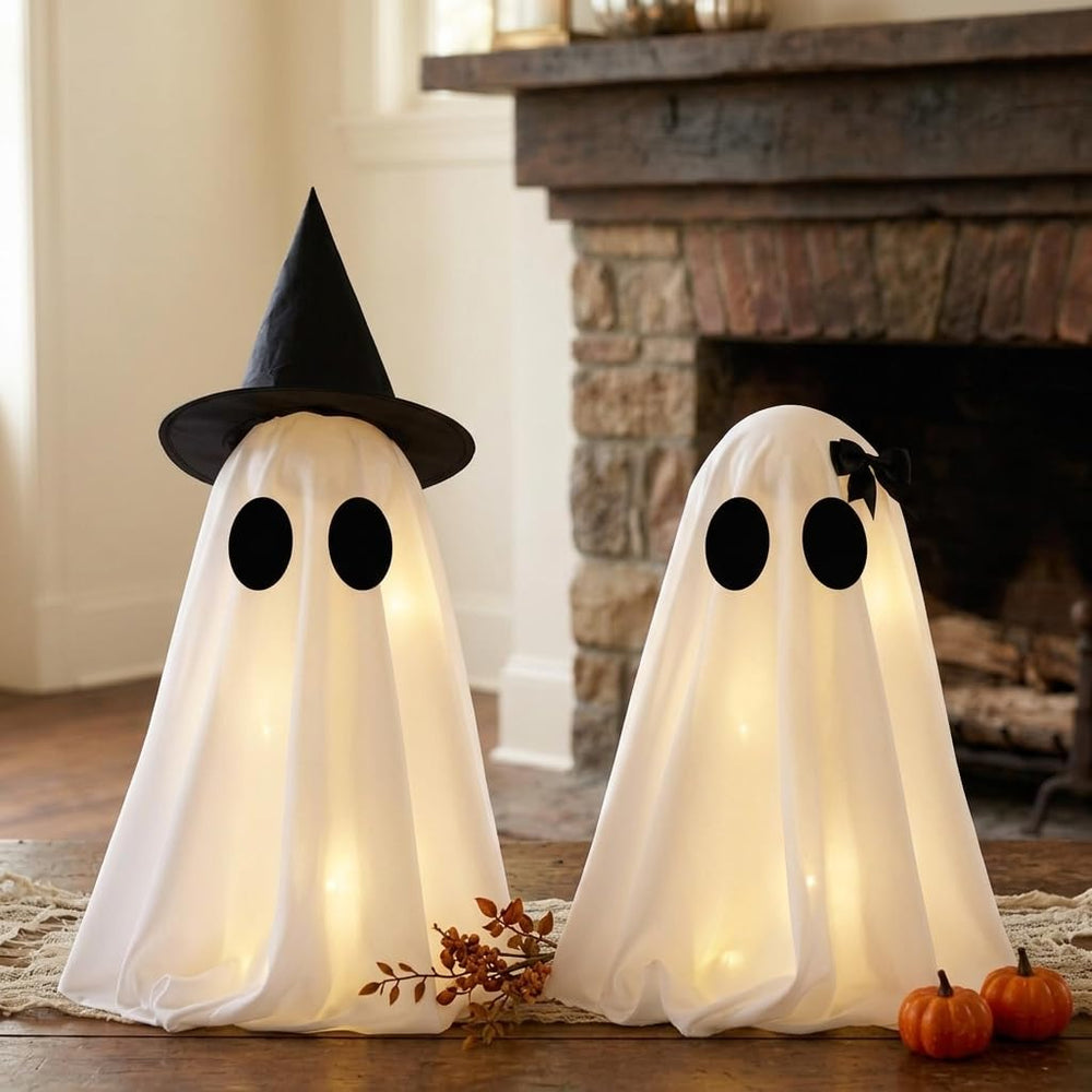 KIWDY ghost next to ruler showing 21.5 and 16 inch size clarity
