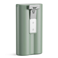 Kiwibit battery front view showing compact design and brand reliability
