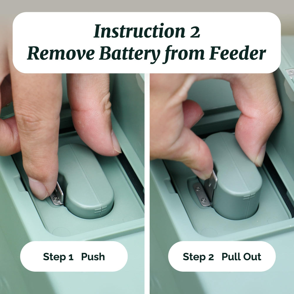 Kiwibit battery held in hand showing scale and easy swap benefit