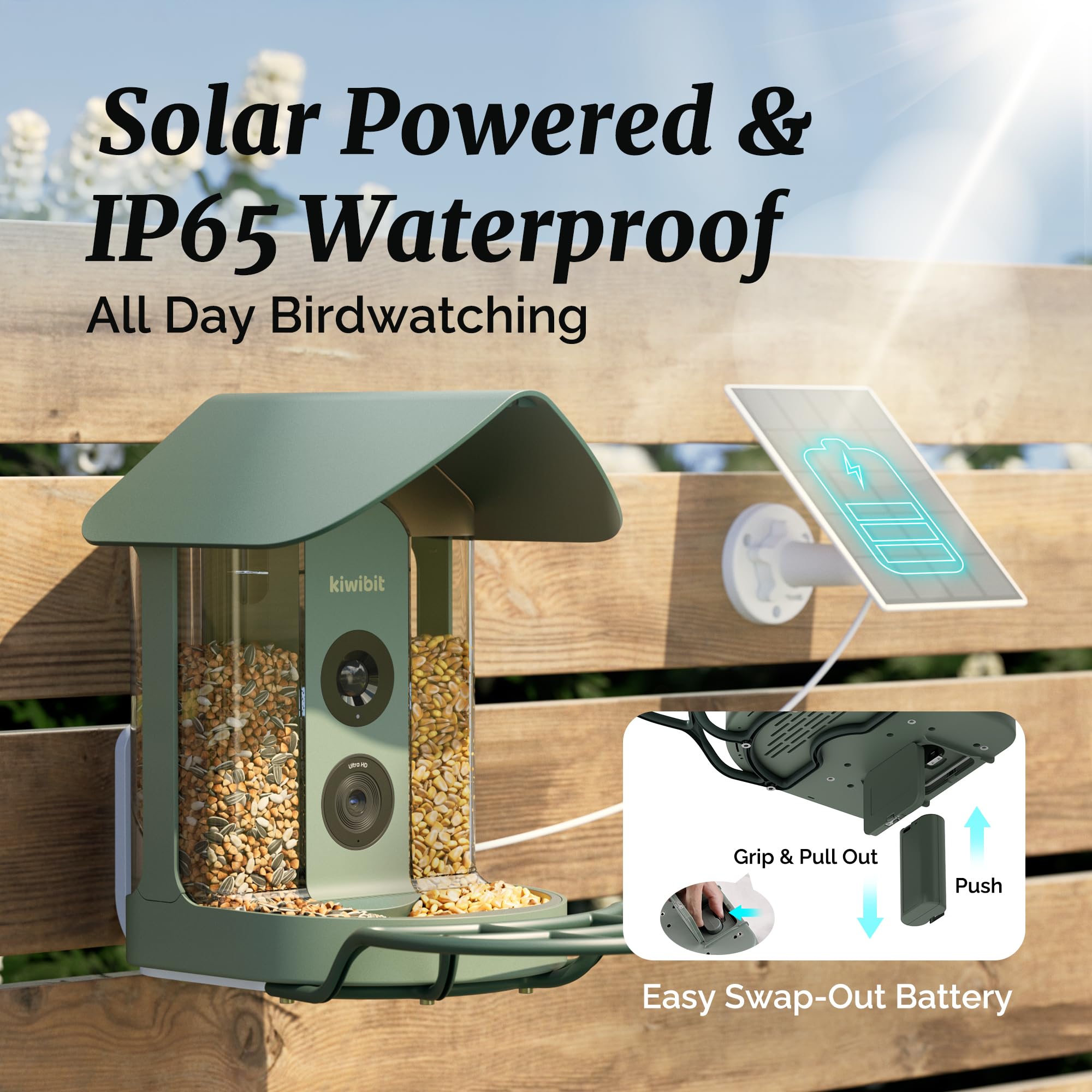 Kiwibit fruit and jelly inserts displaying versatile feeding options for orioles benefit