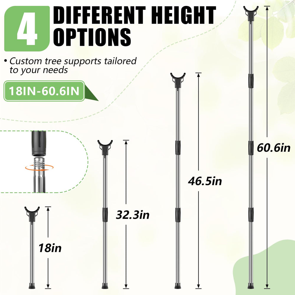 KJX base rod and connector detail illustrating easy twist-lock assembly benefit