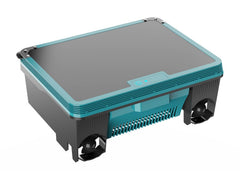 KKI front view of skimmer showing compact design and features for easy storage
