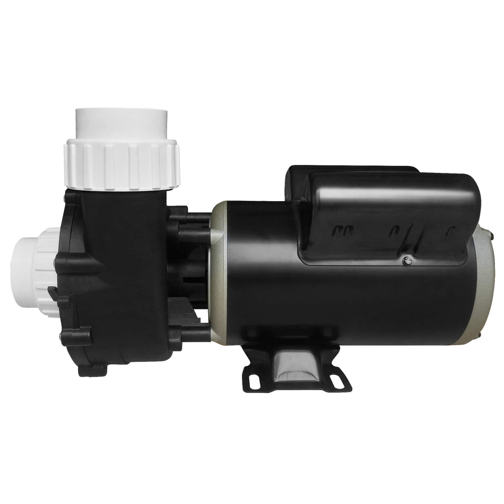 KL KEY LANDER pump installed in spa system illustrating compact, quiet performance
