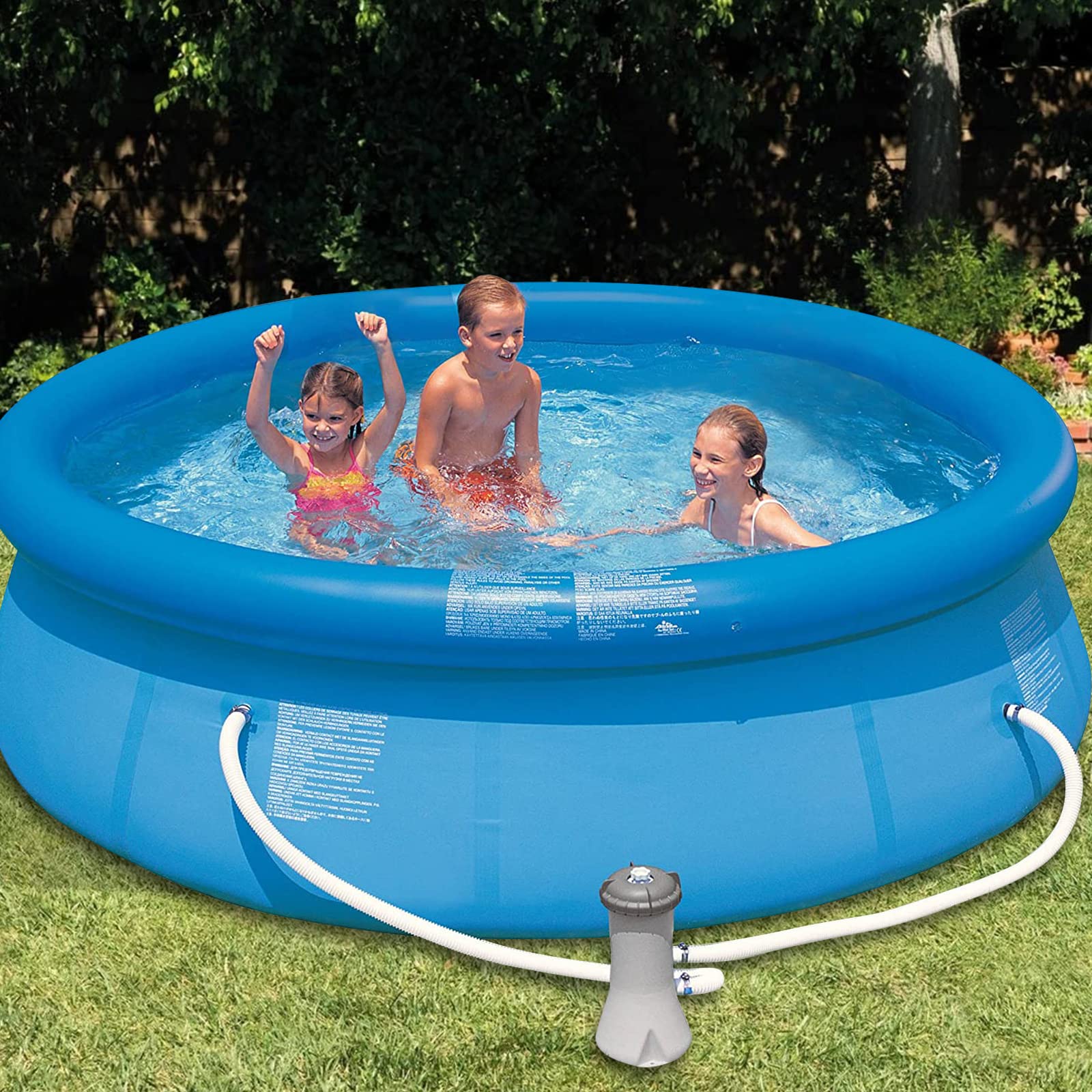 KLOLKUTTA installed on above-ground pool in backyard for quick repairs