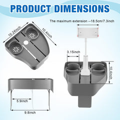 Klyyo Clyro closeup of adjustable phone holder for secure hands-free viewing