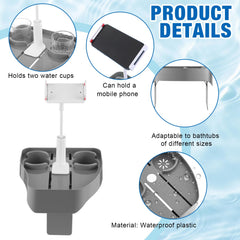 Klyyo Clyro cup holder with drainage holes keeps drinks upright and dry