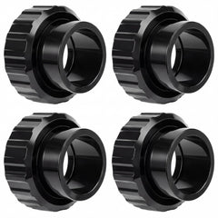 Klyyo Clyro front view of 4-pack connector kit showing components and benefit of spare parts