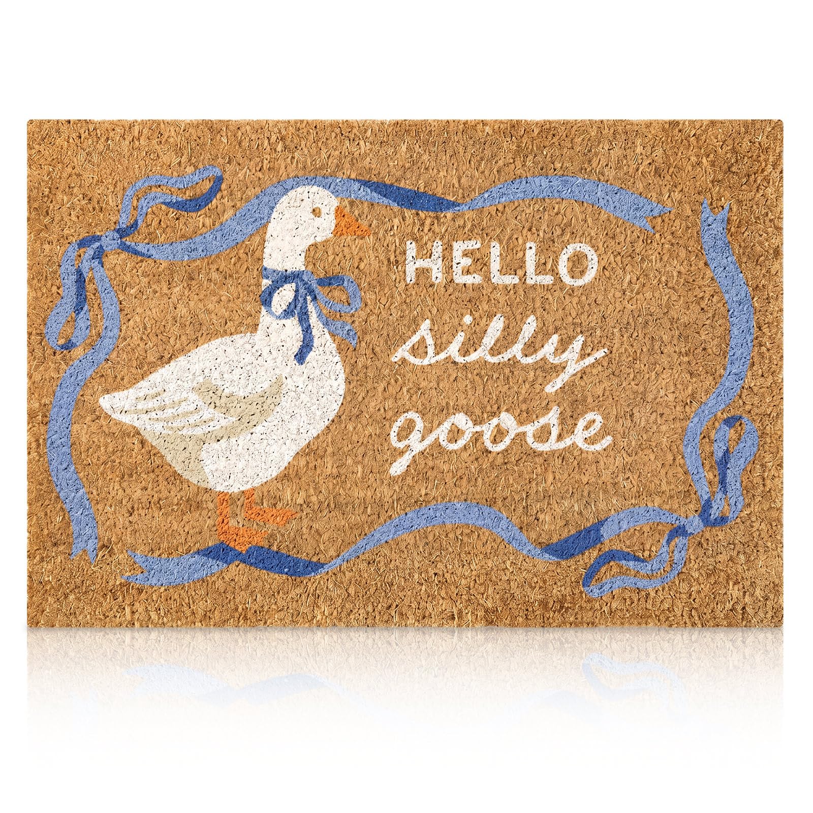 Klyyo Clyro front view goose doormat adding welcoming curb appeal